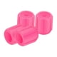 thumbnail image 1 of 4x Tapa de válvula de neumático de coche Tapas de válvula de neumático de bicicleta luminosas Tapa de válvula de rueda que brillan Rosado, 1 of 7