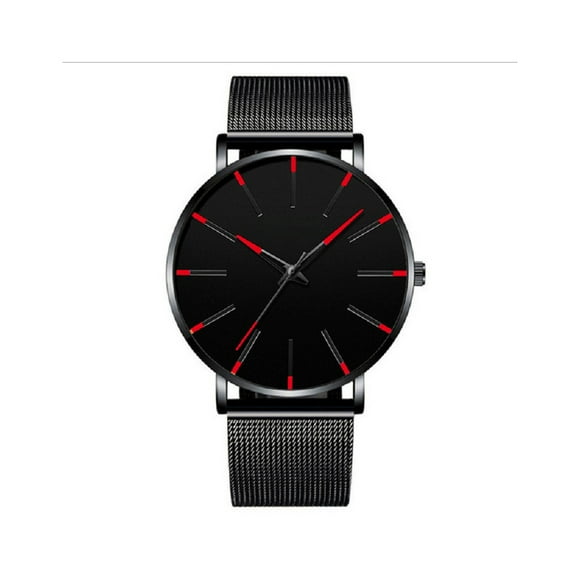 fastboy Montre-Bracelet pour Hommes en Alliage, Ronde à la Mode, Ajustable, Montre-Bracelet pour Garçons, Type 6