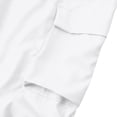 thumbnail image 6 of CPNG Girls' Summer Fashion Cargo Pants Elastic High Waist Wide Leg Baggy Multi-Pocket Cargo Sweatpants Casual Jogger(White,13-14 Years), 6 of 8