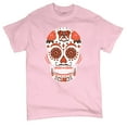 thumbnail image 5 of Cleveland Sugar Skull T-shirt Game Night CLE Fantasy Football Fan Men's Tee, 5 of 7