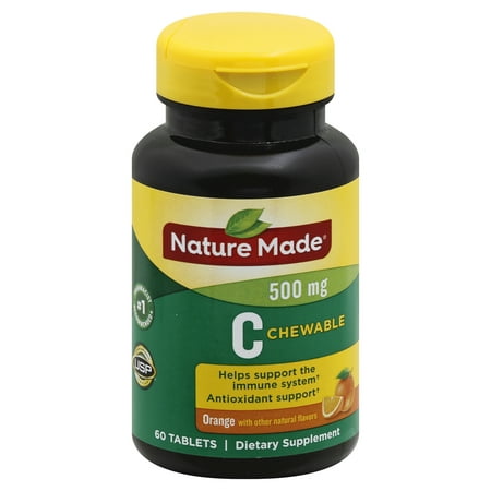 UPC 031604014964 product image for Nature Made Chewable Vitamin C 500 mg Tablets  60 Count | upcitemdb.com