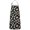 Black Cartoon Skull, variant on Black White Gothic Cat Skull Moon Pattern Apron-Garden Aprons for Women with Pockets-Cotton Linen Waterproof Kitchen Cooking Gardening Aprons Adjustable for Kitchen,Cooking,BBQ and Salon 33x27 Inch