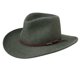 thumbnail image 1 of Gorro Stetson Bozeman 100% lana fabricado en EE. UU. Loden, talla L, 1 of 1