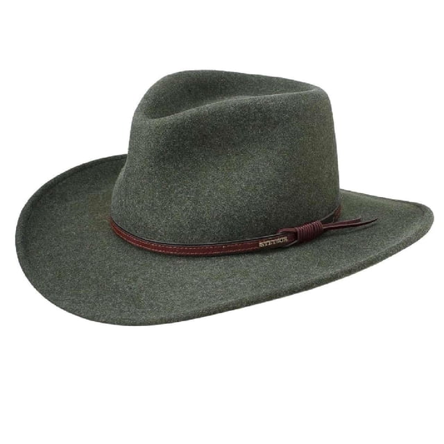 Gorro Stetson Bozeman 100% lana fabricado en EE. UU. Loden, talla L