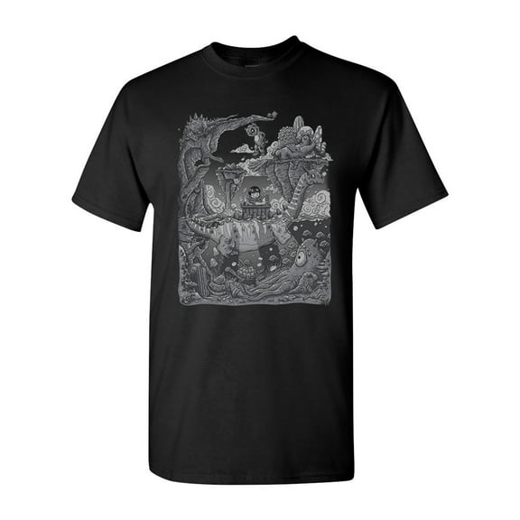 Beauty Of Imagination Drawing Animals Salih Gonenli Artworks Funny DT Adult T-Shirt Tee
