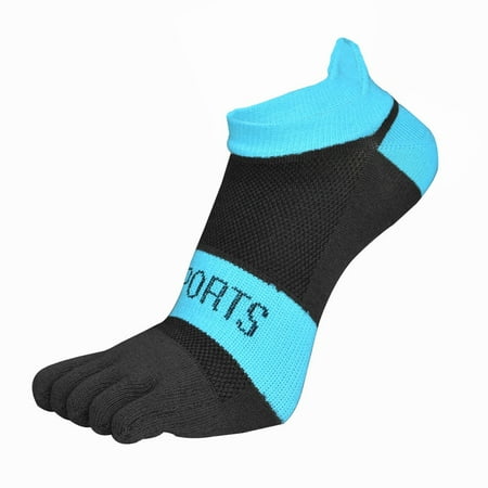 

HGWXX7 Men Solid Color Breathable Five-toe Sock Sports Socks Home Socks