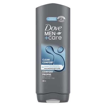 Dove Men+Care Hydrating Clean Comfort Body and Face Wash for Men with 24-Hour Nourishing Micromoisture Technology 532 ml