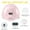 Pink, variant on UV LED Nail Lamp,Nail Dryer LED UV Nail Light for Gels Polishes with Sensor 4 Timer FZFLZDH 80W SUN5 (White)