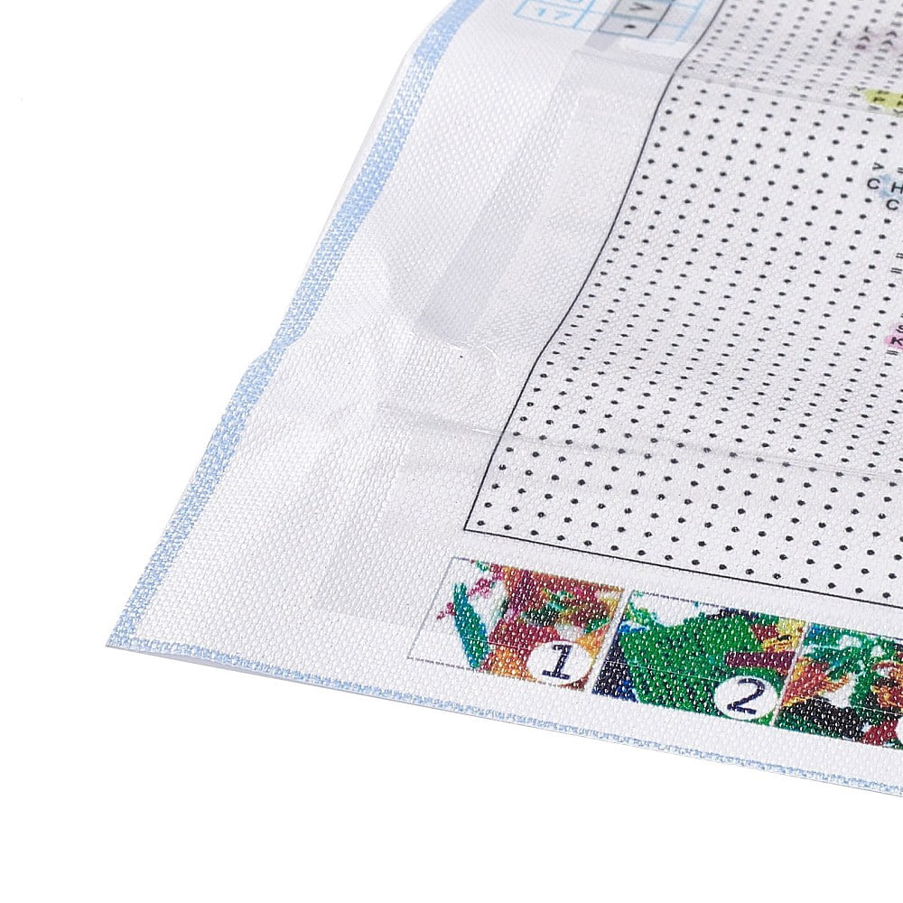 DIY Mother's Day Theme Full Drill Diamond Painting Canvas Kits with Resin Rhinestones Diamond Sticky Pen Plastic Tray Plate and Glue Clay