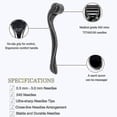 thumbnail image 5 of Derma Roller 1.5mm, 540 Titanium Microneedle Roller For Face Facial Wrinkles MNS, 5 of 5
