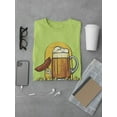 thumbnail image 3 of Oktoberfest Beer Mug W Sausage T-Shirt Men -Image by Shutterstock, Male Small, 3 of 4