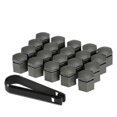 thumbnail image 1 of 20Pcs 19MM Grey Car Wheel Nut Cover Bolt Cap Fit for Vauxhall Opel, 1 of 5