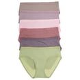 thumbnail image 5 of Angelina Cotton Bikini Panties with Diamond Pattern Design (6-Pack), 5 of 6
