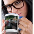 thumbnail image 2 of 3drose, Alaska, Ketchikan. Canal, Creek Street Homes - Us02 Bja0239 - Jaynes Gallery, 15oz Two-tone Blue Mug, 2 of 6
