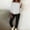 Set-187White, variant on LEWKW Women's 2 Piece Sweatsuit Set Casual Long Sleeve Crewneck Pullover Sweatshirt And High Waist Jogger Pants Matching Sets Comfy Activewear Lounge Tracksuits