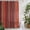 Terracotta, variant on Colorful Striped Shower Curtain - Water Repellent Fabric Shower Curtains Washable, Fall Farmhouse Rustic Geometric Lines Decorative Polyester Cloth Bathroom Curtains Modern Bath Decor 36"x72"