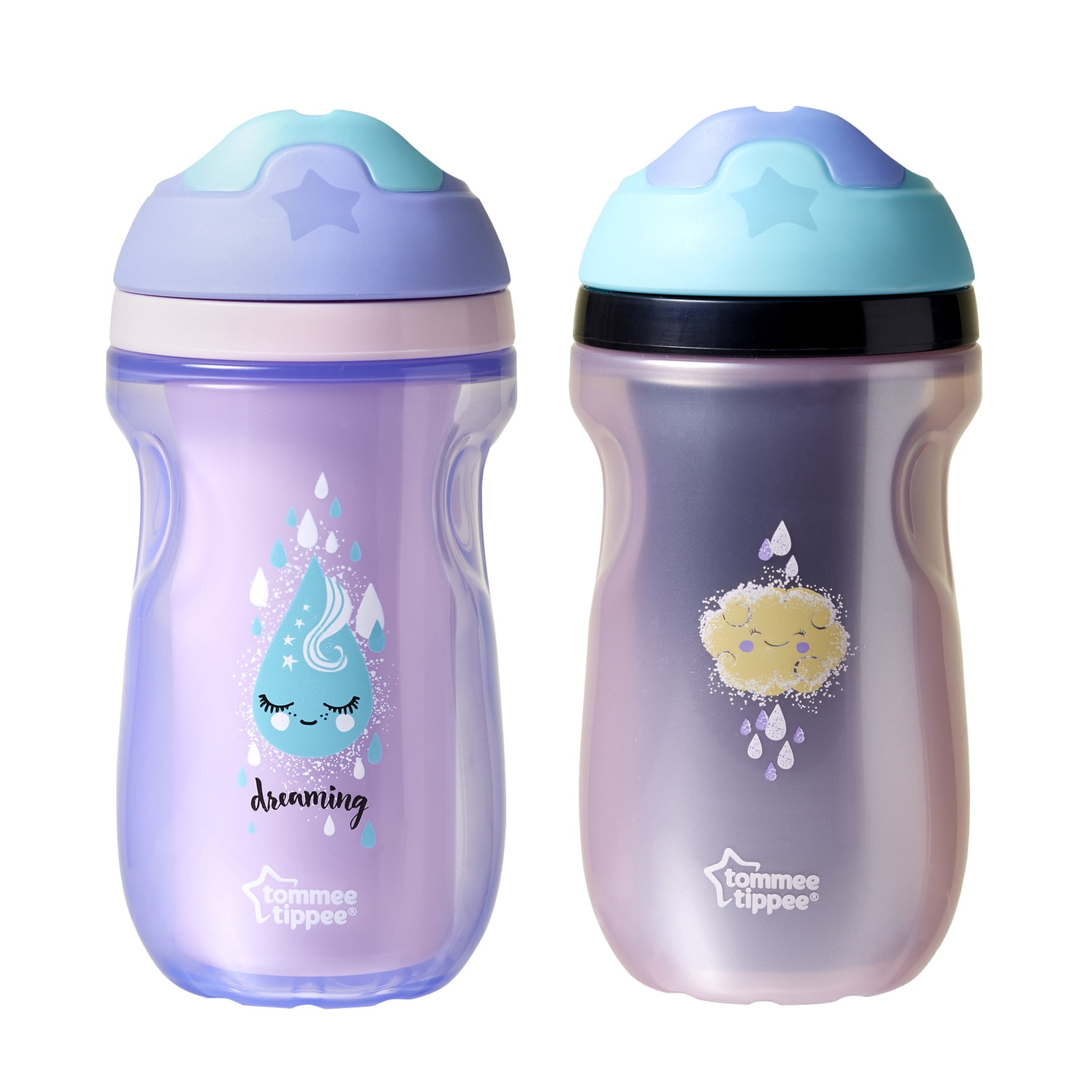 Purple Bird Tommee Tippee Sippee Cup 4m 2 Pack