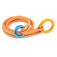 thumbnail image 3 of Arborist Friction Saver Retrievable Anchor Loop Gear Equipment Heavy Duty Camp Cambium Saver for Rock Climbing Hiking Mountaineering , Orange 90cm, 3 of 9