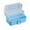 Blue, variant on vnanda Storage Container Multi-layer Folding Organizer Box with Handle Large Capacity Storage Solution for Jewelry Sewing Supplies Sundries Organizing Box