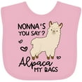 thumbnail image 3 of Inktastic Nonna's You Say Alpaca My Bags Boys or Girls Baby Bib, 3 of 4