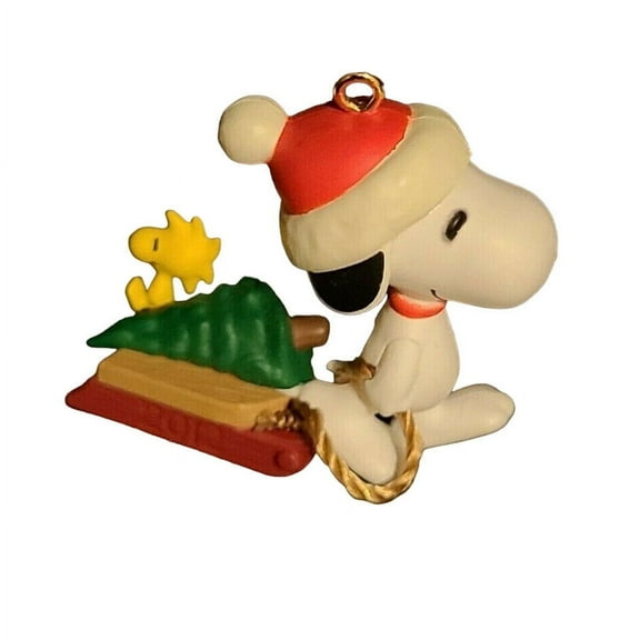 2012 Winter Fun With Snoopy (Peanuts) Hallmark Keepsake Christmas Tree Ornament - QXM9001