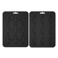 thumbnail image 2 of Silicone Chocolate Molds, Seahorse, Ice-Cube Trays, Black Silicone, 9 Cavity, 10X6 In, Homemade Treats, Summer Chilling, Freezer Use, 1 Pc, 2 of 6