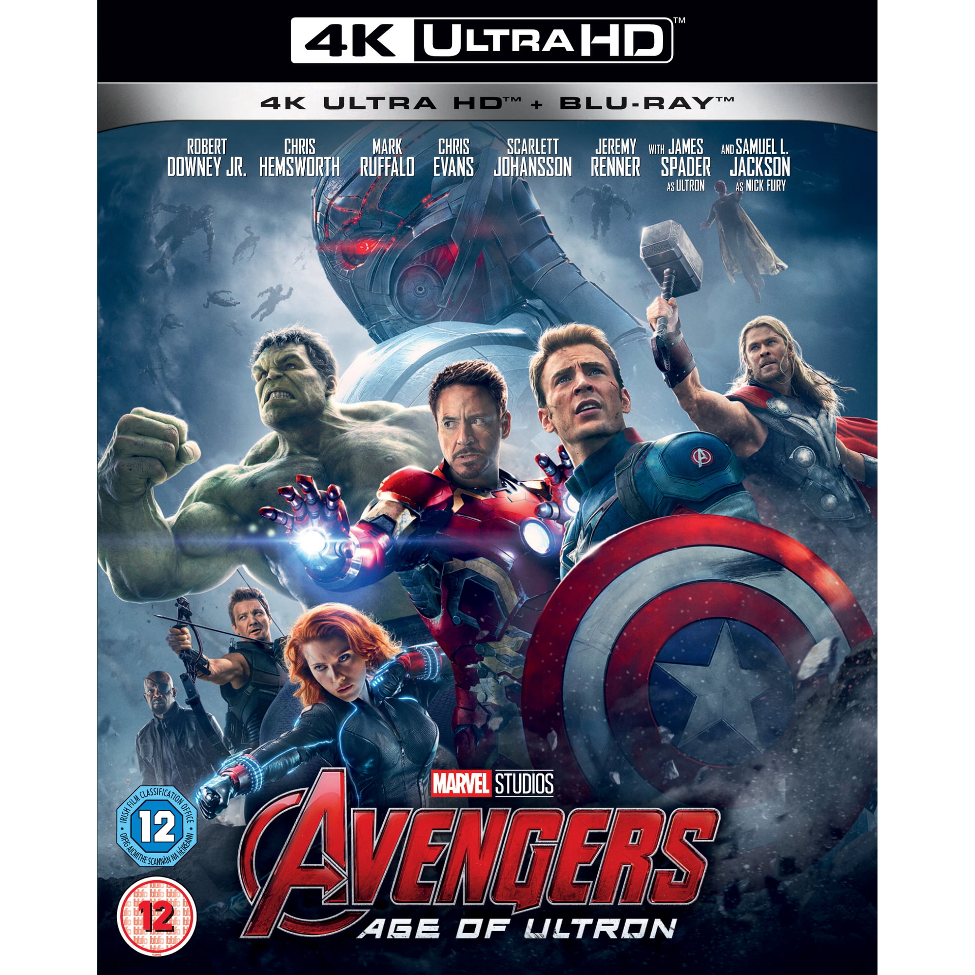 Avengers: Age of Ultron (4K Ultra HD) Cobie Smulders Hayley Atwell Aaron Taylor-Johnson