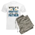 thumbnail image 6 of CafePress - World's Greatest Farter Men's Light Pajamas - Men's Light Loose Fit Cotton Pajama Set, 6 of 7