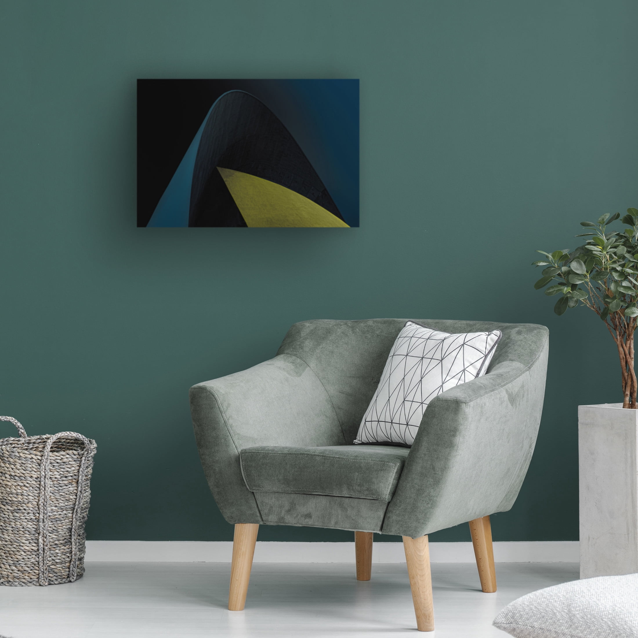 Canvas Wall Art - Inge Schuster 'Auditorio De Tenerife' Wall Art for Living Room, Bedroom, or Office Décor by Trademark Fine Art - 32 x 22 Inches