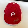 thumbnail image 2 of Mike Schmidt HOF 1995 Signed Authentic Philadelphia Phillies Baseball Hat JSA, 2 of 8