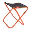 thumbnail image 3 of silla plegable portátil asiento silla al aire libre taburete pesca camping naranja SM SunniMix Camping plegable silla, 3 of 8