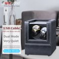 thumbnail image 2 of 2025 [2 modos de rotación] FRUCASE PU Watch Winder para relojes automáticos Watch Box 1-0 / 2-0, 2 of 5