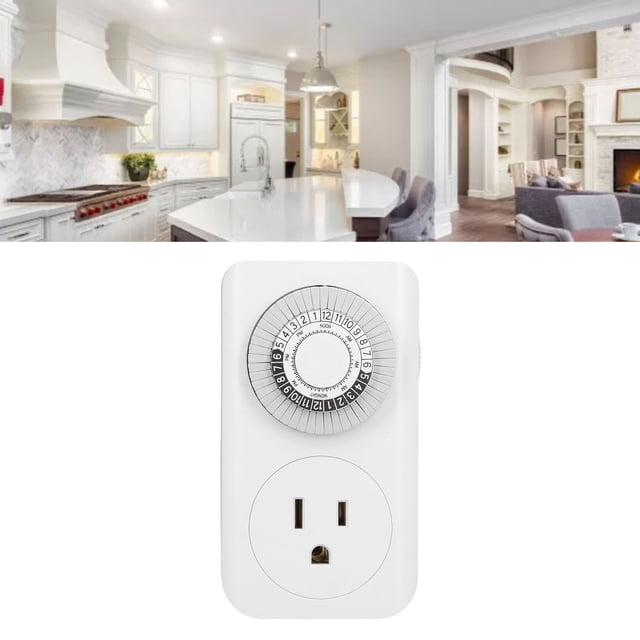 Countdown Outlet, Outlet Timer 15 Minute To 24 Hours US Standard 125V 15A For Appliances