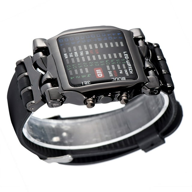 Reloj de pulsera Nikou LED electrónico unisex con rendimiento confiable