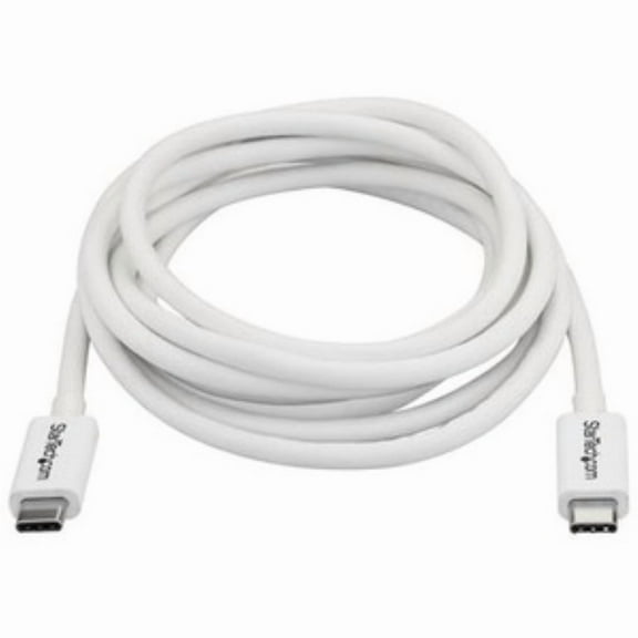 StarTech 2m 20Gbps Thunderbolt 3 Cable - White