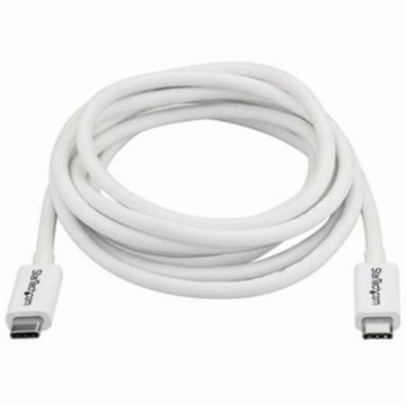 StarTech 2m 20Gbps Thunderbolt 3 Cable - White price history on PriceWatchPro