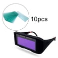 thumbnail image 4 of Gafas de terredar Antichoque Oscurecimiento Automático Ojos de Antideslumbrante Gafas de terredar de Casco para Trabajos de terre 10 películas protectoras DYNWAVEMX Gafas de soldador, 4 of 8