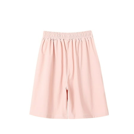 Auroural Girls Sports Shorts Size 10-12 Girls Shorts Size 10-12 Basketball Girls Clothes Solid Color Children S Sports Shorts Summer Drying Shorts Ice Silk Boy Pant