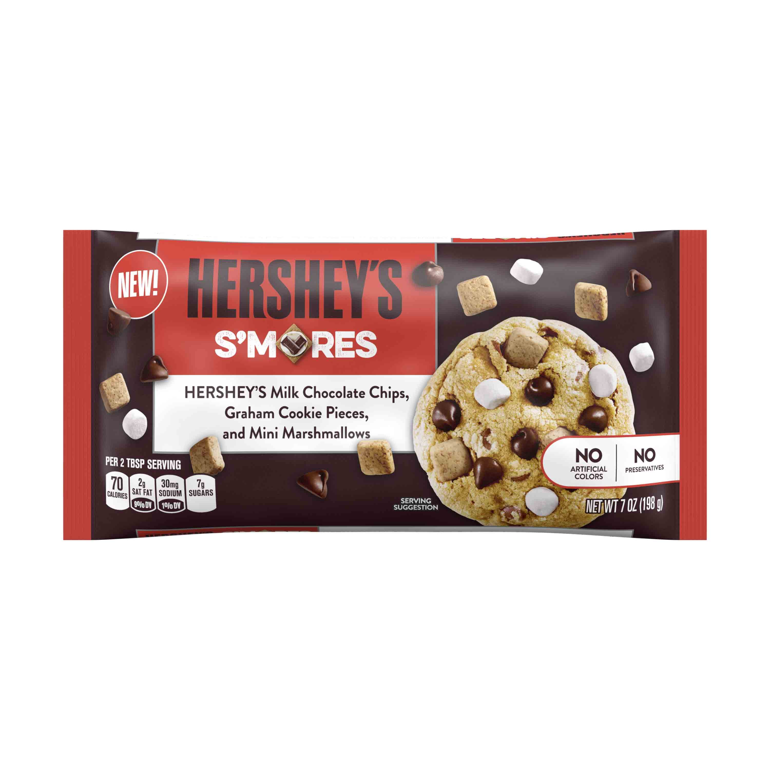 Hershey's Smores Baking Chips, 7 Oz