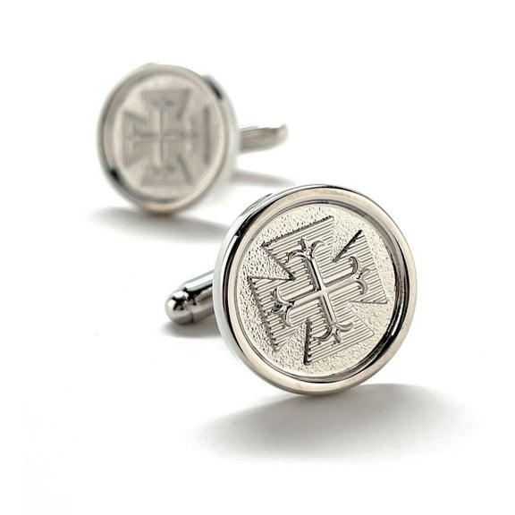 Men's Cufflinks Bottoni Cross Christian Gifts Silver Design Religious Gift Cuff Links Catholic Clergy Priest Gift Holy Father