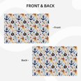 thumbnail image 4 of Placemats Set of 4 / 6, Pirate Skull And Anchor Placemats for Dining Table Indoor/Outdoors Heat Resistant Washable Placemats 18" x 12", 4 of 8