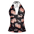 thumbnail image 3 of MKLEKYY Haut de Tankini pour Femme Sans Bas, Haut de Maillot de Bain à Col en V, 3 of 3