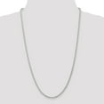 thumbnail image 2 of 14K White Gold 3mm Parisian Wheat Chain 18 Inch, 2 of 5
