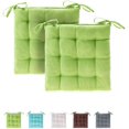 thumbnail image 1 of 1 pair Basic Chair Cushions for Indoor and Outdoor Use (40 x 40 cm), 1 of 3