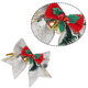 thumbnail image 3 of Pack de lazos navideños, lazos para árboles de navidad, adornos de lazos navideños para envolver regalos Adepaton CPB-CJZ197-4, 3 of 5