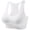 White, variant on Womens Bras Wide Strap Padded Full Coverage High Support Racerback Gym Yoga Bra Womens Seamless Jelly Bras 1 PC