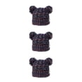 thumbnail image 1 of Minnieouse Gorro y esponjoso con bolas de pompones, tocado a la moda, gorros de buena retención de calor, hermoso regalo para niños, naranja, Type1 NO1 Minnieouse  CBP255440, 1 of 6