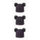 thumbnail image 2 of Jumpingount Gorro y esponjoso con bolas de pompones, tocado a la moda, gorros de buena retención de calor, hermoso regalo para niños, naranja, Type1 NO1 Jumpingount CBP255440, 2 of 6