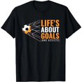 thumbnail image 1 of Playera de Fútbol para Niña | 'La Vida Se Trata de Goles' | Playera de Fútbol Femenina, 1 of 5
