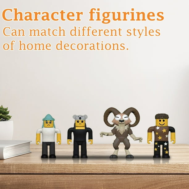 Set figurine Forest 99 Nights, 4 tipuri minifigurine, blocuri de constructie